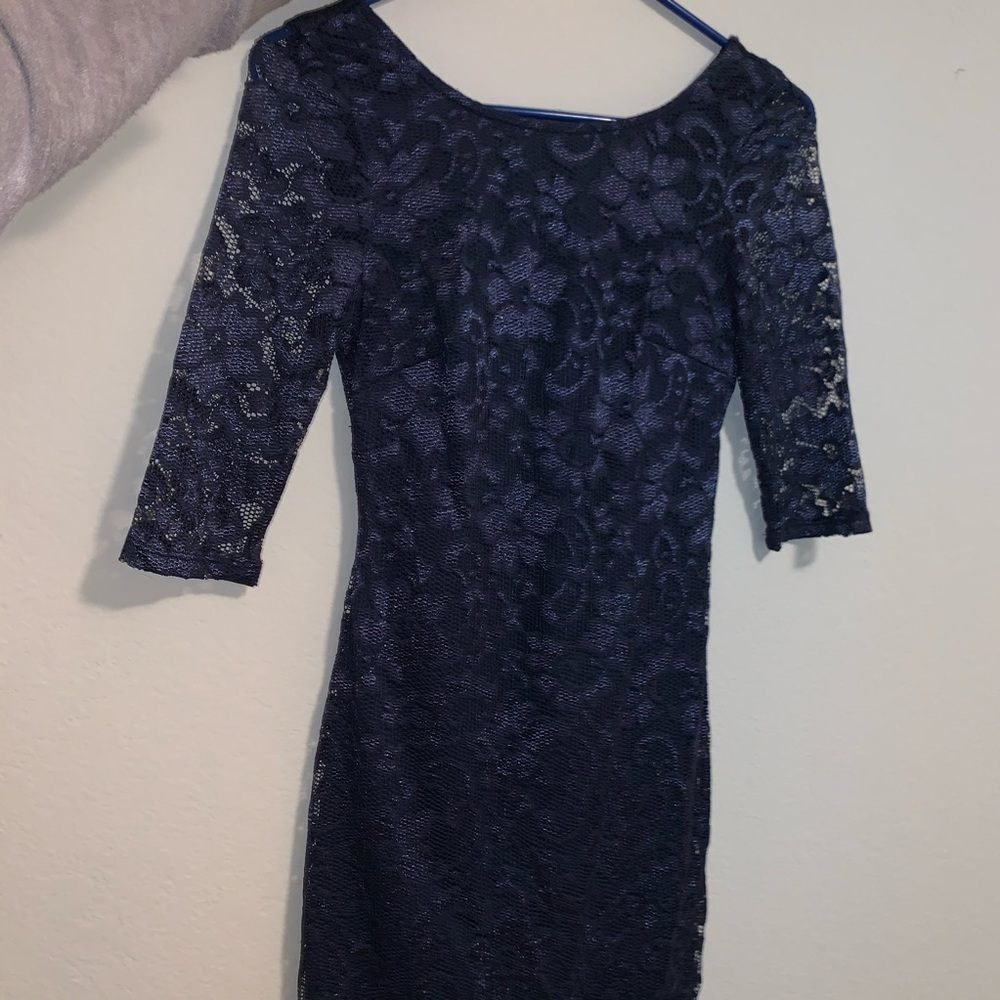 BCX Semi Formal Navy Blue Dress